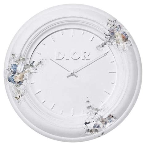 DIOR AND DANIEL ARSHAM Future Relic Eroded Clock .